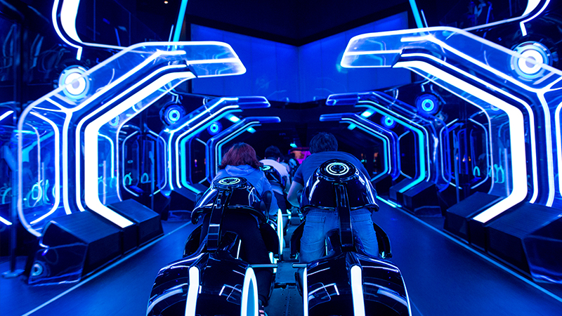 TRON Lightcycle Power Run | Attractions | Shanghai Disney Resort